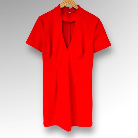 Trina Turk Dresses & Skirts - Trina Turk Camari Choker Red Size 10